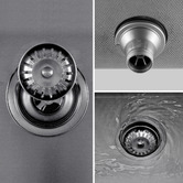 Braxton Home Orly 450mm Single Stainless Steel Kitchen Sink &amp; Accessories Package