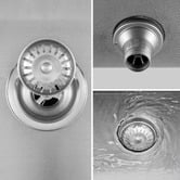 Braxton Home Orly 450mm Single Stainless Steel Kitchen Sink &amp; Accessories Package
