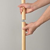 Braxton Home 155cm Ambilux Rubberwood Floor Lamp