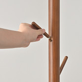 Braxton Home 170cm Luxora Rubberwood Floor Lamp