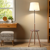 Braxton Home 160cm Zenithal Rubberwood Floor Lamp