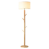 Braxton Home 170cm Illumine Rubberwood Floor Lamp