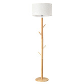Braxton Home 170cm Illumine Rubberwood Floor Lamp