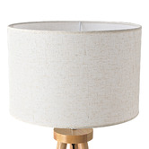 Braxton Home Rayven Rubberwood Floor Lamp