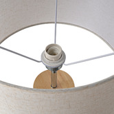 Braxton Home Rayven Rubberwood Floor Lamp