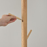 Braxton Home 170cm Illumine Rubberwood Floor Lamp