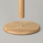Braxton Home 170cm Illumine Rubberwood Floor Lamp
