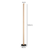 Braxton Home 140cm Zain Hemisphere LED Floor Lamp