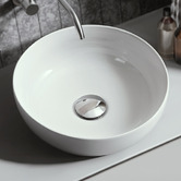 Braxton Home Cove 320mm Gloss White Ceramic Above Counter Basin