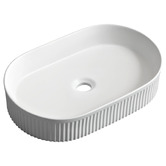 Braxton Home Cove 580mm Matte Ceramic Above Counter Basin