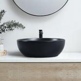 Braxton Home Cove 320mm Matte Ceramic Above Counter Basin