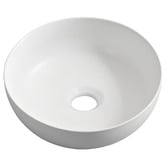 Braxton Home Cove 320mm Matte Ceramic Above Counter Basin