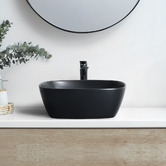 Braxton Home Cove 400mm Matte Ceramic Above Counter Basin