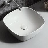 Braxton Home Cove 400mm Matte Ceramic Above Counter Basin
