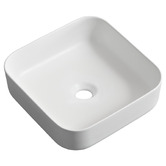 Braxton Home Cove 390mm Matte Ceramic Above Counter Basin
