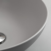 Braxton Home Cove 400mm Round Matte Ceramic Above Counter Basin