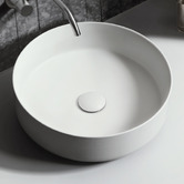 Braxton Home Cove 410mm Matte Ceramic Above Counter Basin