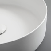 Braxton Home Cove 410mm Matte Ceramic Above Counter Basin