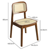 Braxton Home Triverton Rattan Dining Chairs