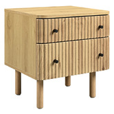 Braxton Home Millie 2 Drawer Bedside Table