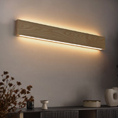 Braxton Home Syca Ash Wood LED Up/Down Wall Light
