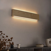 Braxton Home Dielli Ash Wood LED Up/Down Wall Light