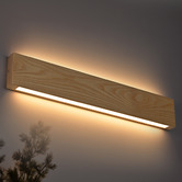 Braxton Home Dielli Ash Wood LED Up/Down Wall Light