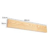 Braxton Home Syca Ash Wood LED Up/Down Wall Light