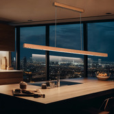 Braxton Home Rex Beech Wood LED Pendant Light