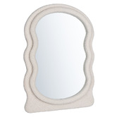Braxton Home Elara Boucle Wall Mirror