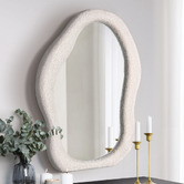 Braxton Home Zyair Boucle Wall Mirror