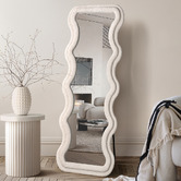 Braxton Home Zael Boucle Full Length Mirror