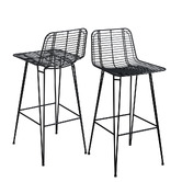 Braxton Home 75.5cm Aziel Outdoor Bar Stools