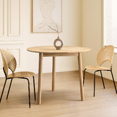 Braxton Home Vail Rubberwood Dining Table
