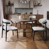 Braxton Home Caoimhe Rubberwood Dining Chairs
