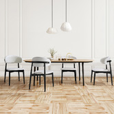 Braxton Home Caoimhe Rubberwood Dining Chairs