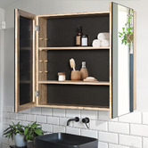 Braxton Home Kirra 750mm Mirrored Shaving Cabinet