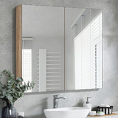 Braxton Home Kirra 750mm Mirrored Shaving Cabinet