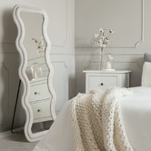 Braxton Home Zael Boucle Full Length Mirror