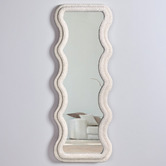 Braxton Home Zael Boucle Full Length Mirror