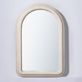 Braxton Home Aric Arched Boucle Wall Mirror