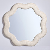 Braxton Home Ezri Boucle Wall Mirror