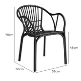 Braxton Home Ione Outdoor Dining Chairs