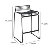 Braxton Home 71.5cm Aislin Outdoor Bar Stools