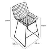 Braxton Home 78cm Caius Outdoor Bar Stools