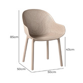 Braxton Home Keir Outdoor Dining Chairs