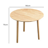 Braxton Home Vail Rubberwood Dining Table