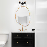 Braxton Home Wyatt Aluminium Wall Mirror