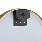 Braxton Home Wyatt Aluminium Wall Mirror