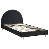 Braxton Home Akoni Pine Wood Bed Frame